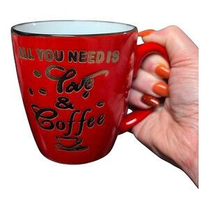 Red Love & Coffee Mug